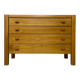 Commode française vintage en orme des années 1960, signée Maison Regain