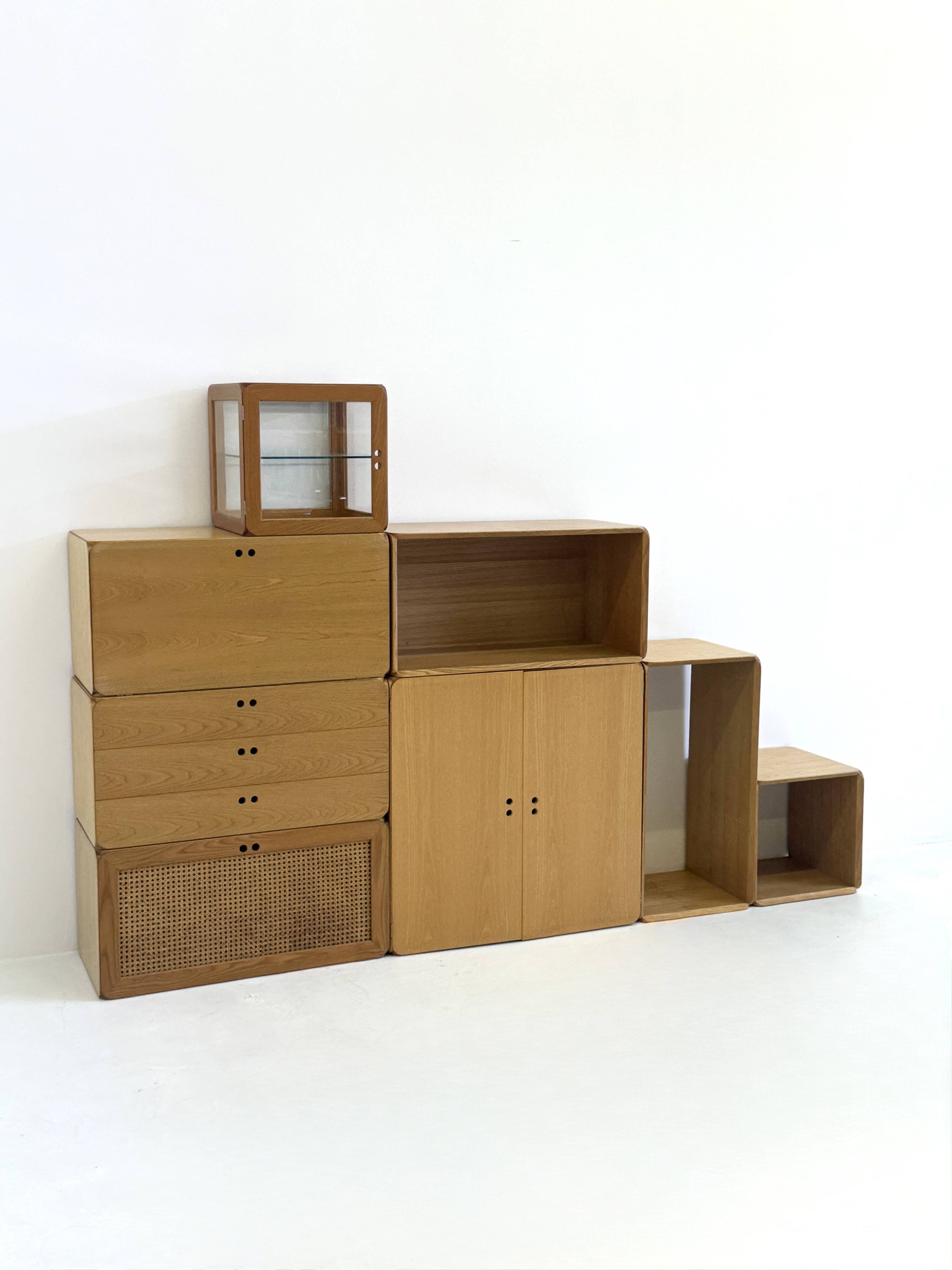 Ensemble de huit éléments muraux modulaires Samara par Derk Jan de Vries pour Maisa di