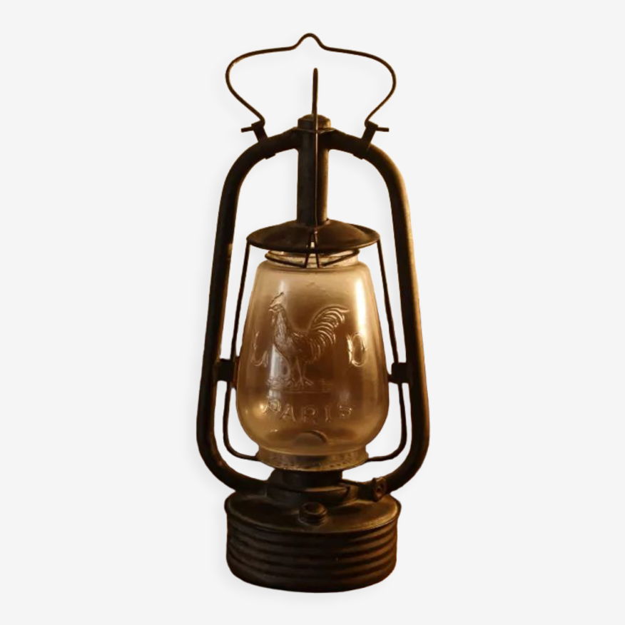 Lampe tempête Paris, coq | Selency