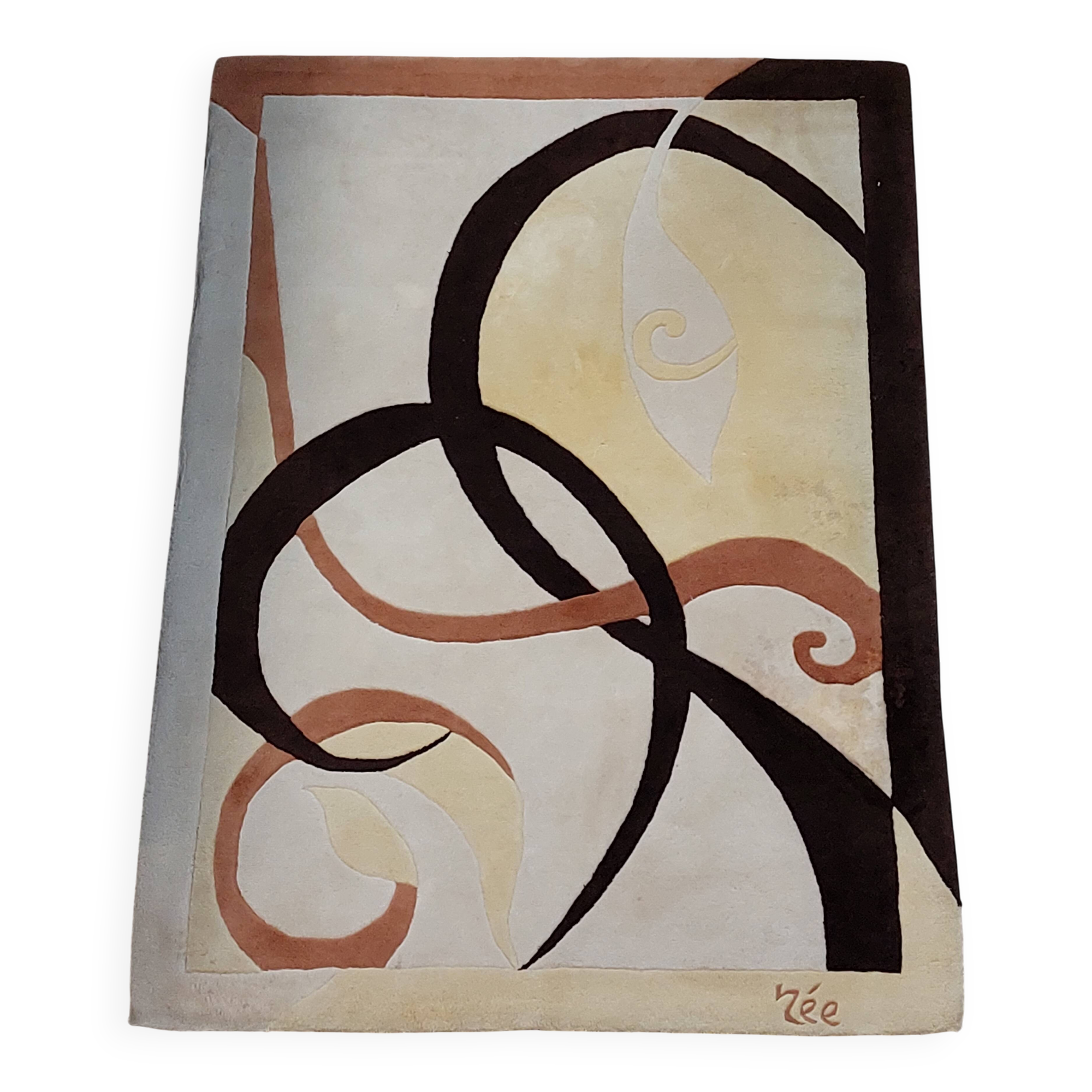 100% hand-knotted wool rug, ALTUNA model, by Née Créations - 170x240 cm