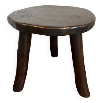 Wooden tripod stool, cabinetmaker's work