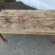 Table de ferme basse