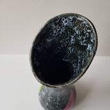 60s designer ceramic vase signed Vallauris Height 28.5cm