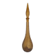 Amber glass bottle