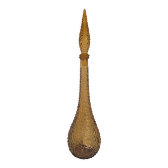 Amber glass bottle