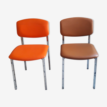 Set of 4 Tubesca chairs