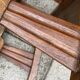 Oak Bamboo Seat Colonial Chairs