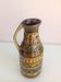 Polychrome ceramic soliflore vase by Bay Keramik / vintage 60s-70s