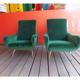Pair of Italian armchairs