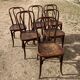 Set de 6 chaises bistrot japy frères