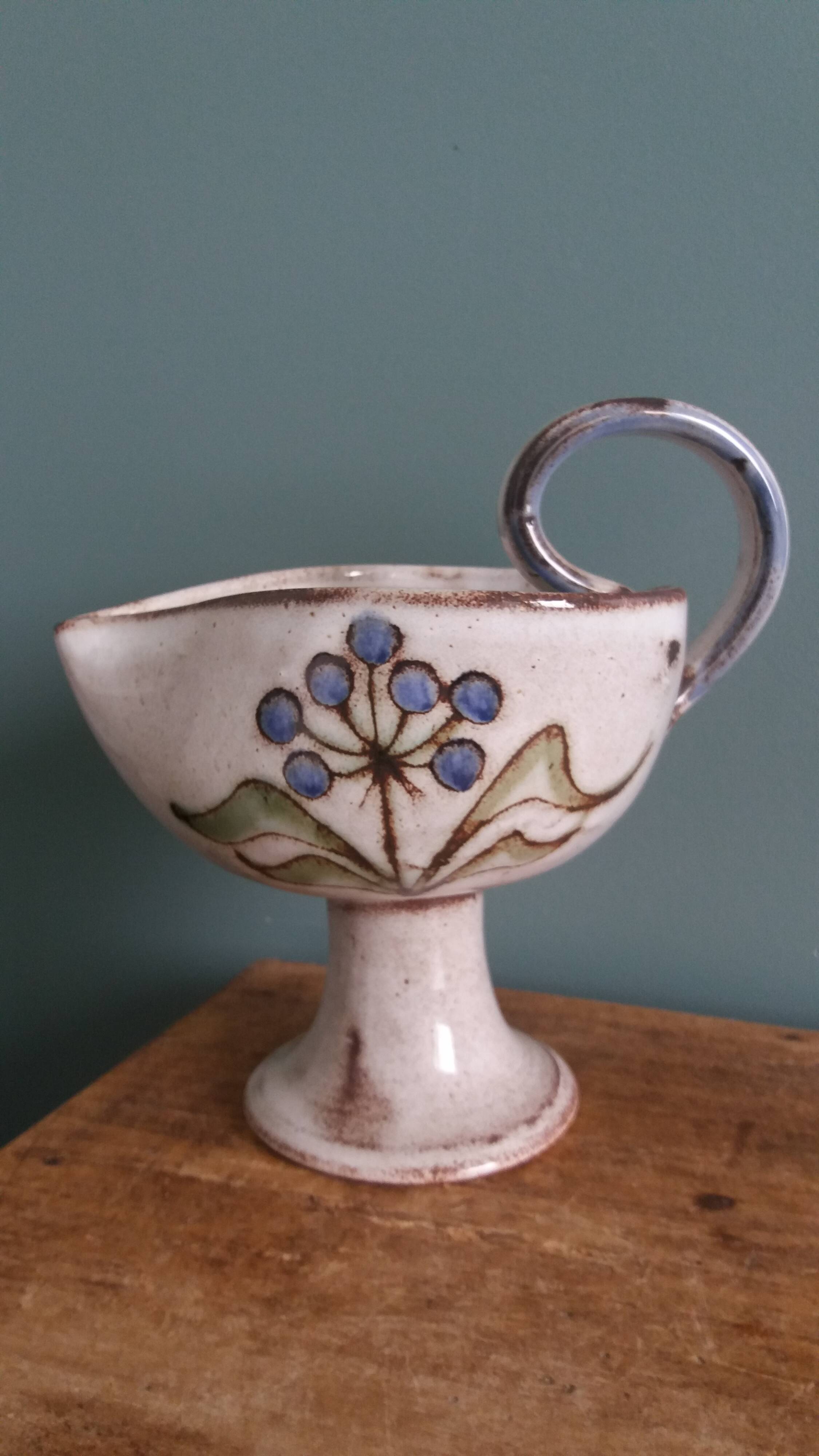 Candle holder signed Natoli from Vallauris
