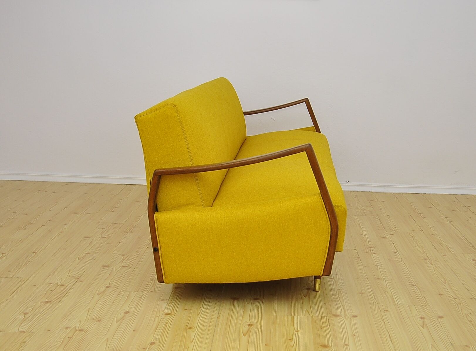 Daybed Sofa with fold-out function, 1950s