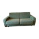 Chined green fabric bench