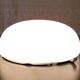Opaline globe ceiling or wall light, diameter 25 cm - mid-20th century