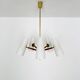 Austrian Brass Chandelier by Rupert Nikoll