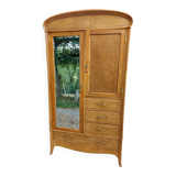 triple function wardrobe, hanging rail