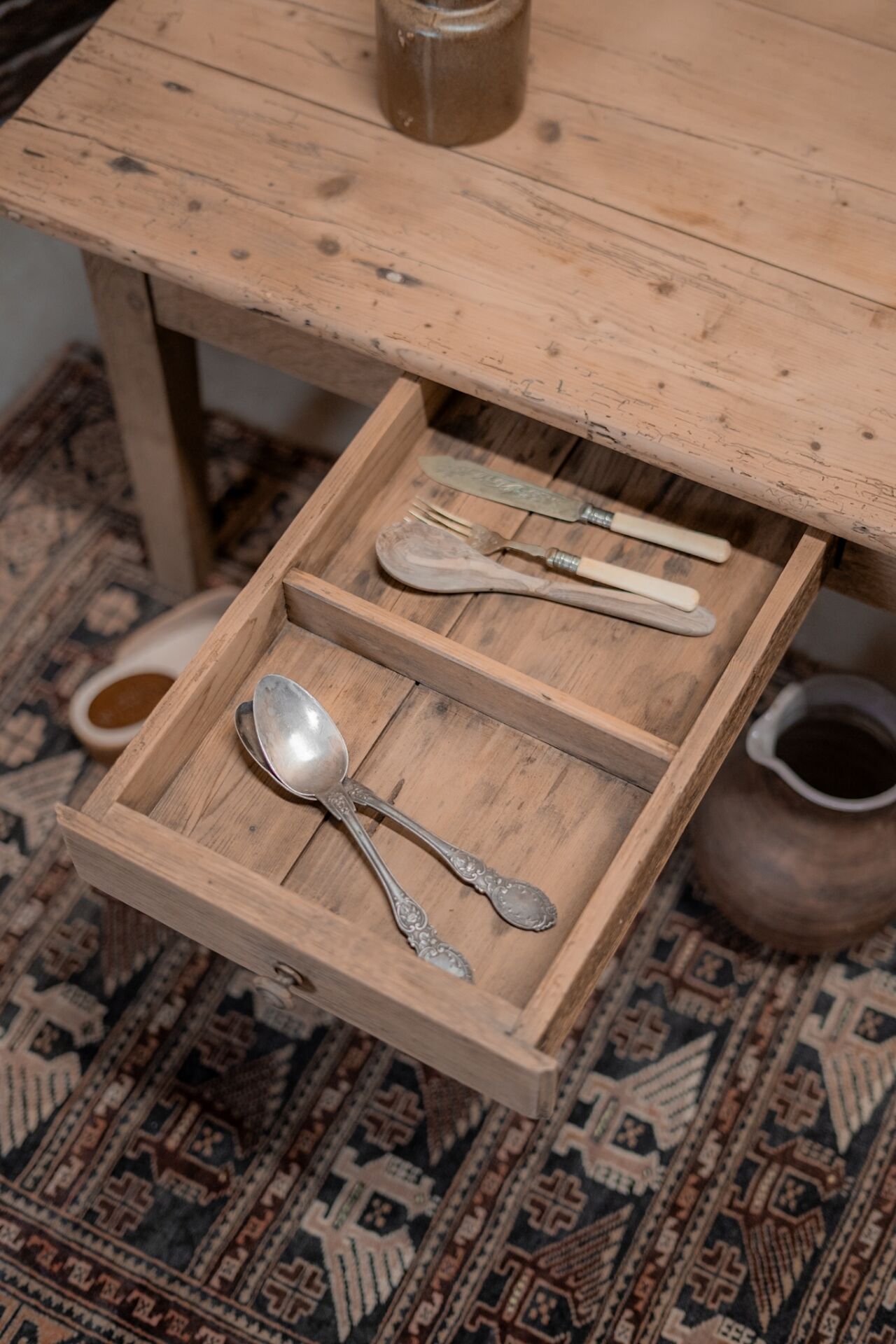 Table basse de ferme