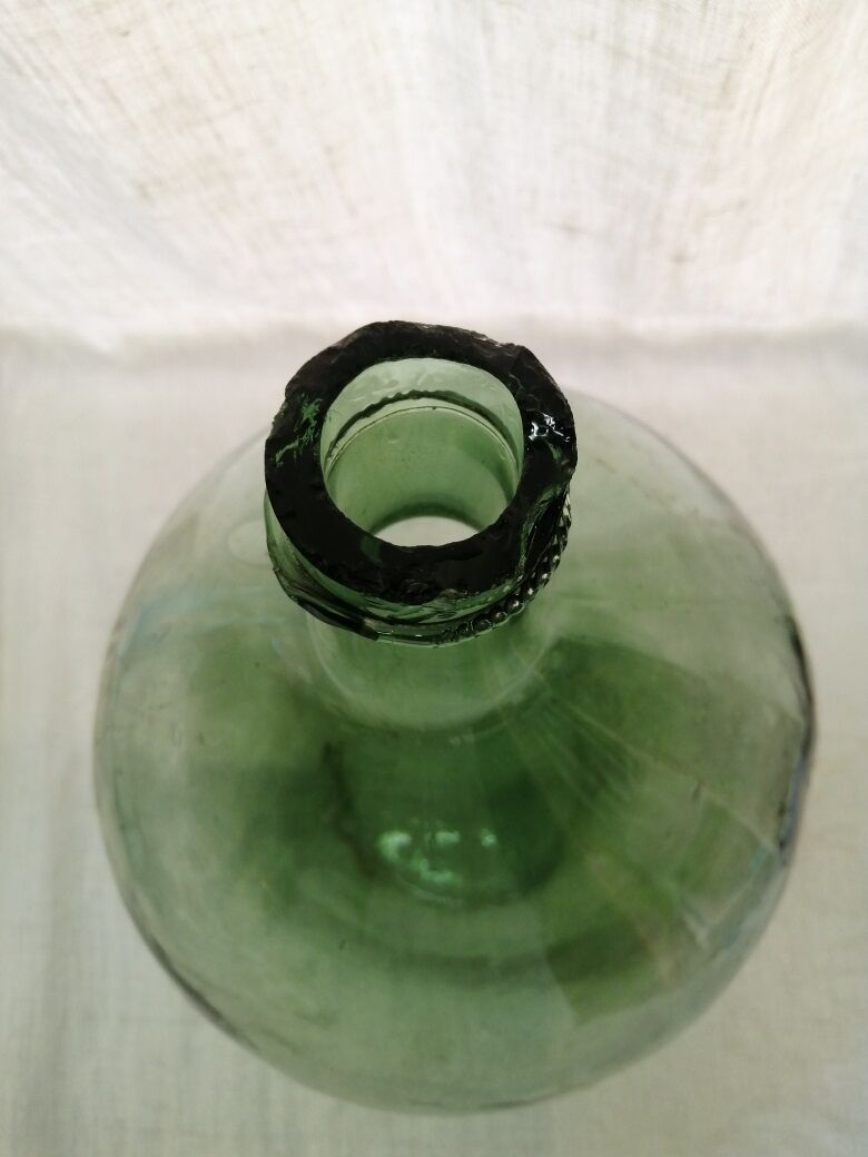 Demijohn Sabré 10 L Bonbonne Bottle 40 cm Old vintage