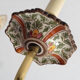 Large Dutch 8-branch chandelier