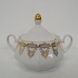 Set Porcelain for tea or coffee,Carlsbad porcealin by company Epiag D.F.,Circa 1960'S.