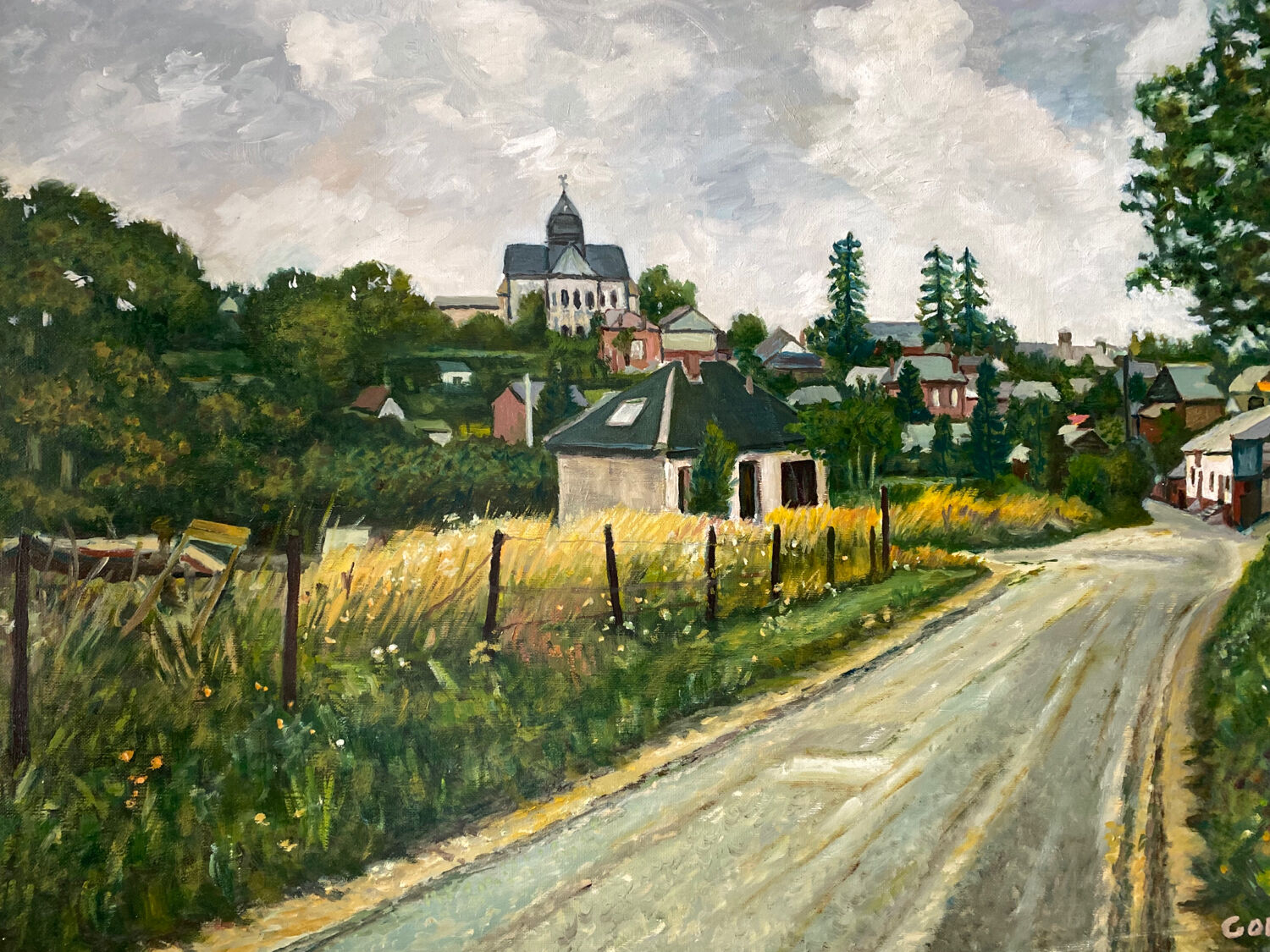 Village landscape