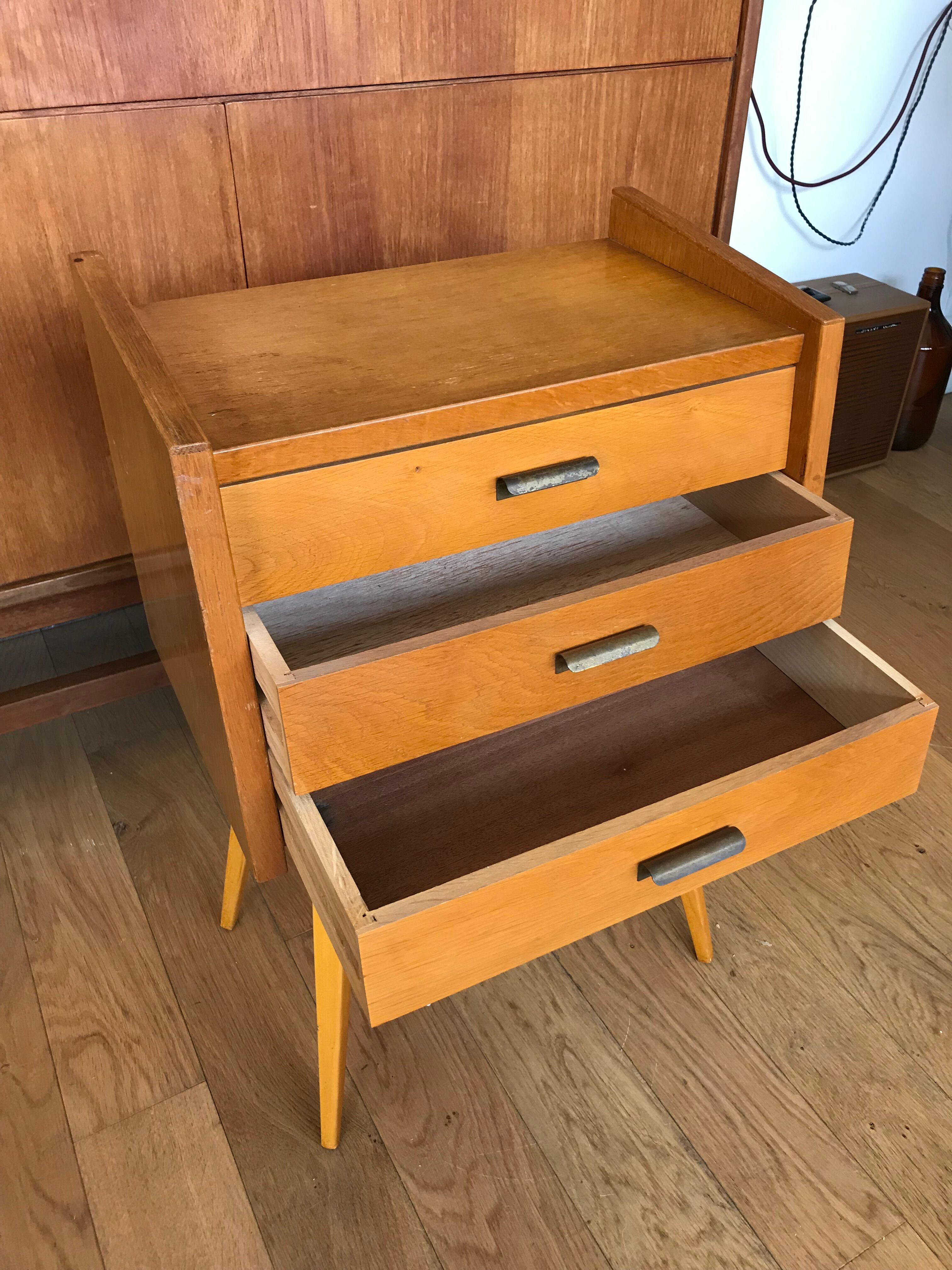 Scandinavian bedside table