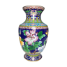 Vase en émaux cloisonnés