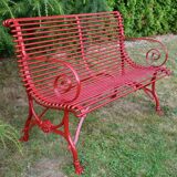Banc Grassin à Arras - 2 Places - Rouge