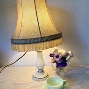 Lampe en opaline vintage
