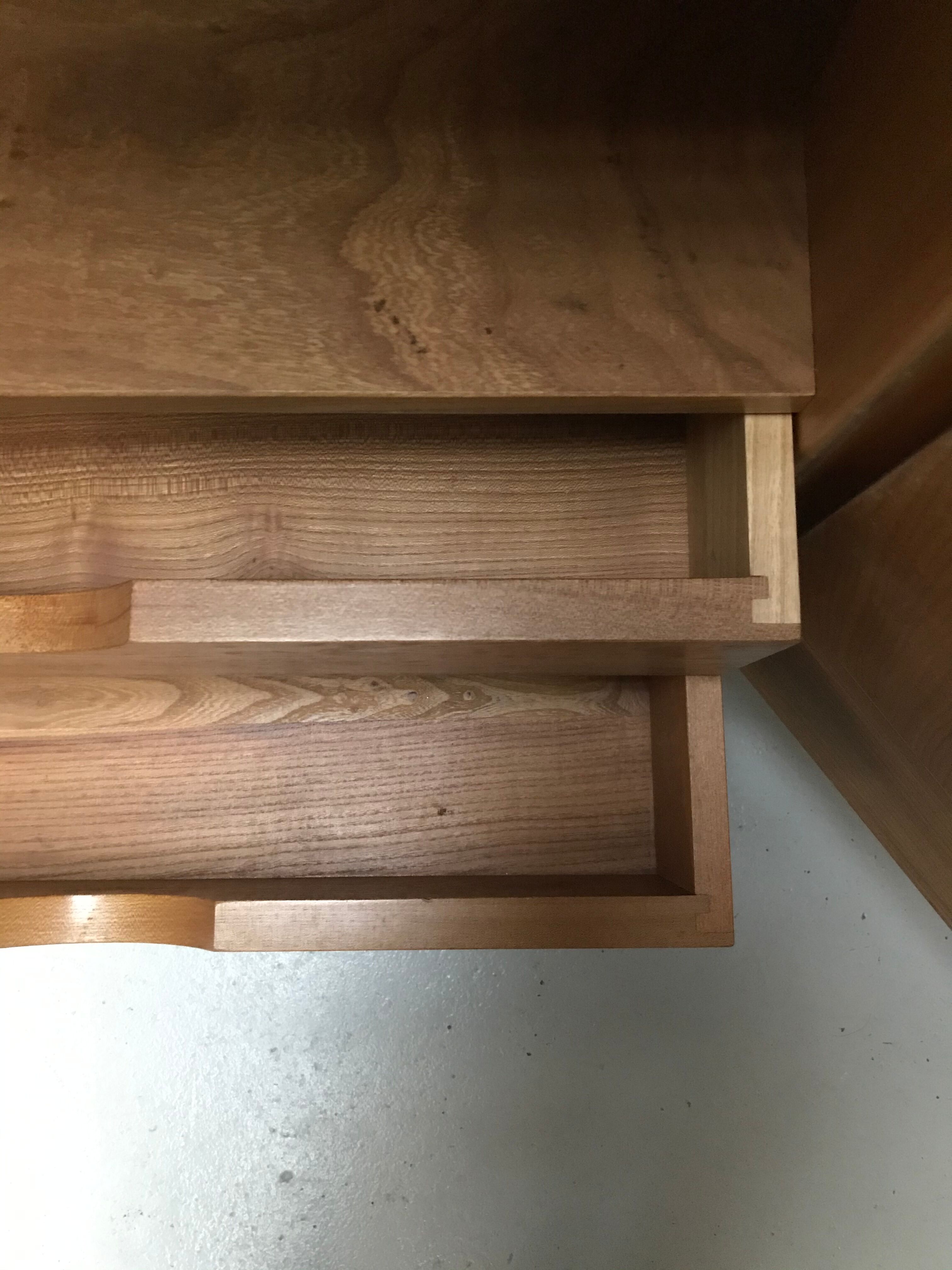 Solid elm sideboard
