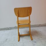Chaise d'ecole vintage 1960, Casala