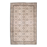 6x10 Light Pink Orientel Vintage Area Rug, 187x300Cm
