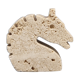 1970s travertine horse sculpture