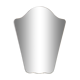 Baroque mirror 71x51cm