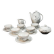 Joanna coffee set, modernism, porcelain, Poland, 1970s