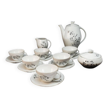 Joanna coffee set, modernism, porcelain, Poland, 1970s