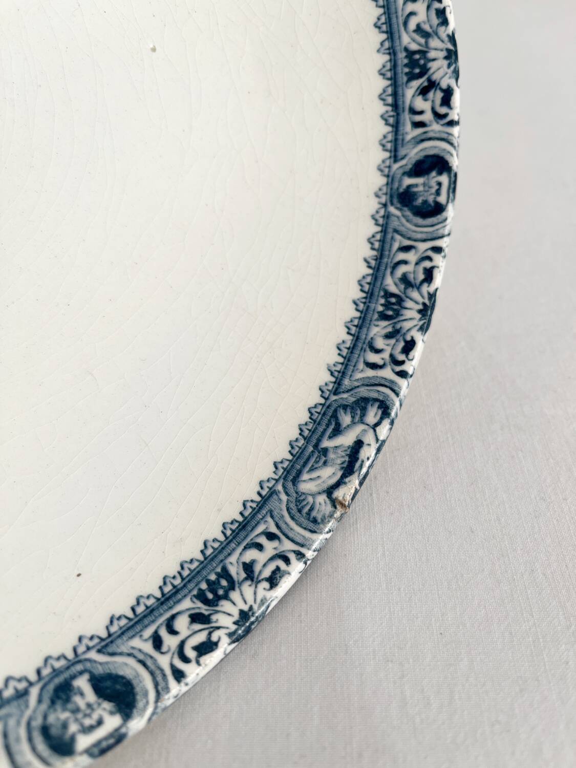 Iron earth compote bowl “François 1st” Salins