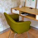 Fauteuil Conférence Saarinen , vert forêt , 1970