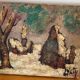 Painting "Landscape under the snow" by Henry Maurice d'Anty