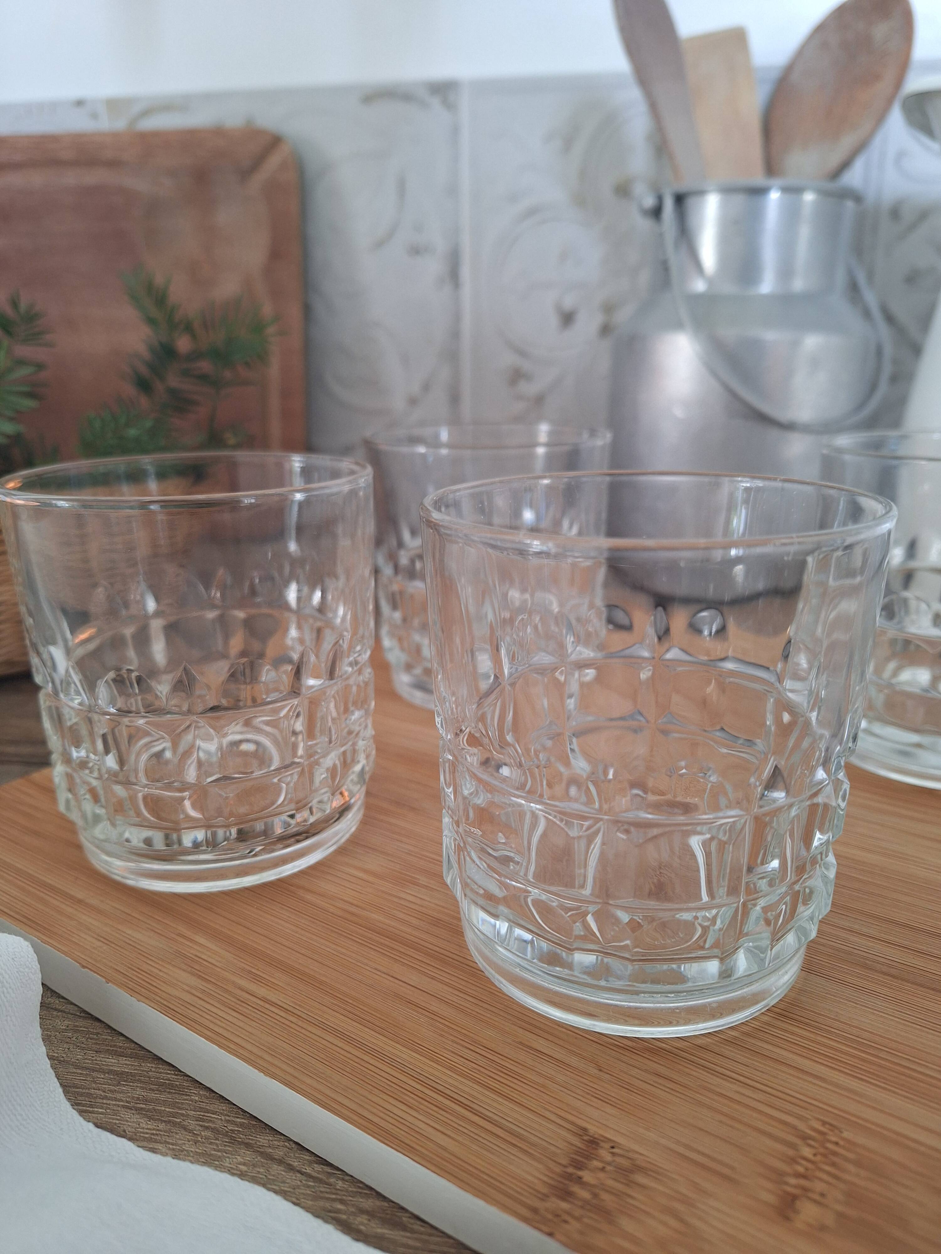 4 whisky glasses from the 70s