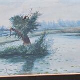 Lakescape, 19th century watercolour