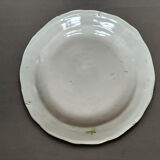 Moustiers faience plate, 18th century