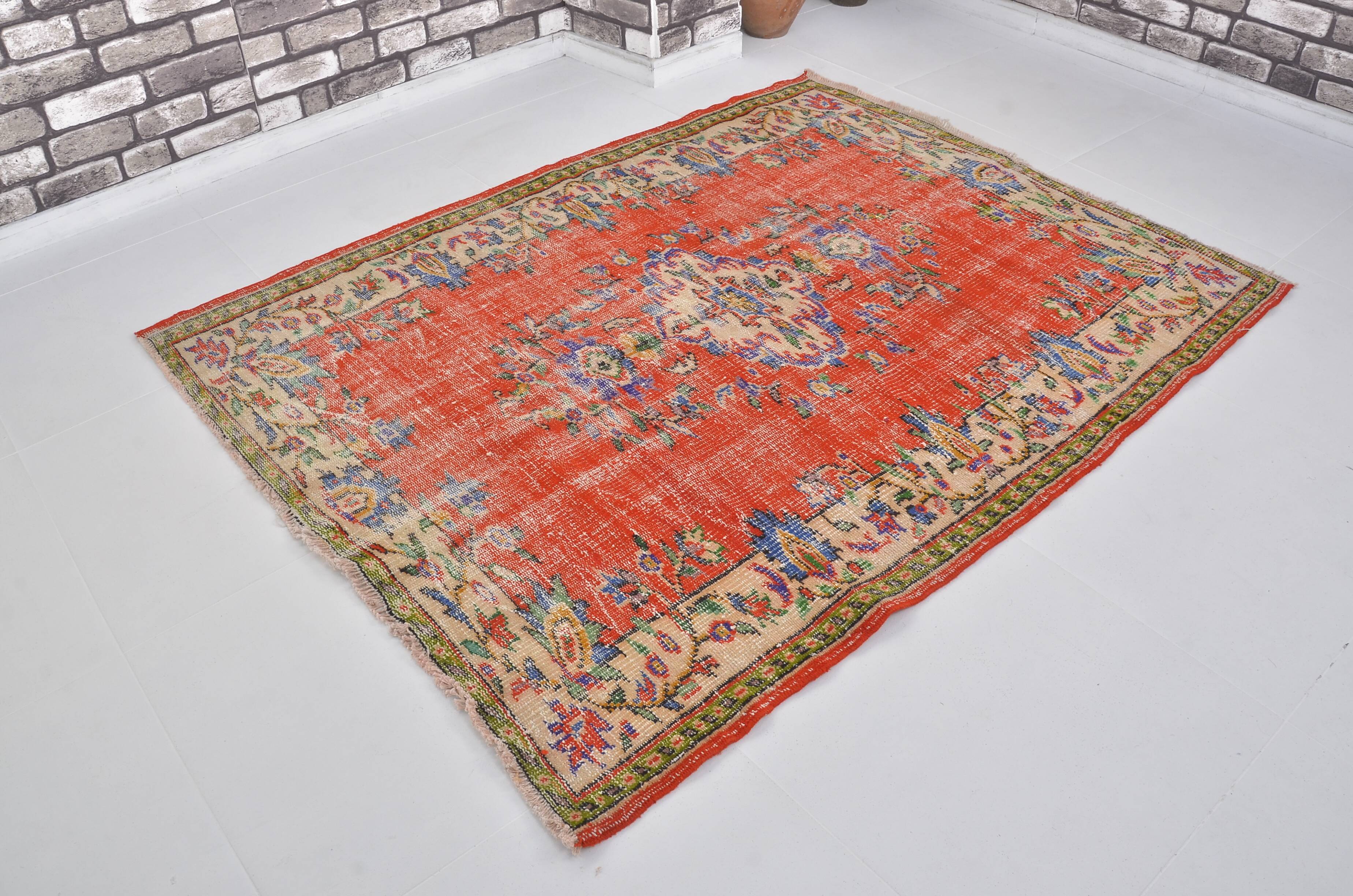 Antique Oushak Floral  Carpet sku 1648