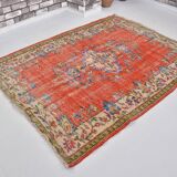 Antique Oushak Floral  Carpet sku 1648