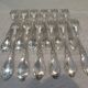 12 silver plated table forks by Boulenger, Art Nouveau Chardons