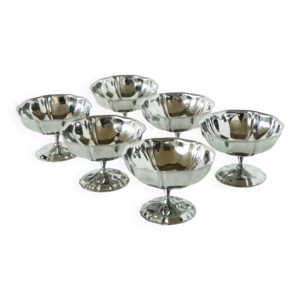 Lot de 6 coupes à glace