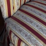 Napoleon III period upholstered armchair – stylish and comfortable