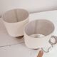 Duo sandstone bedside lamps