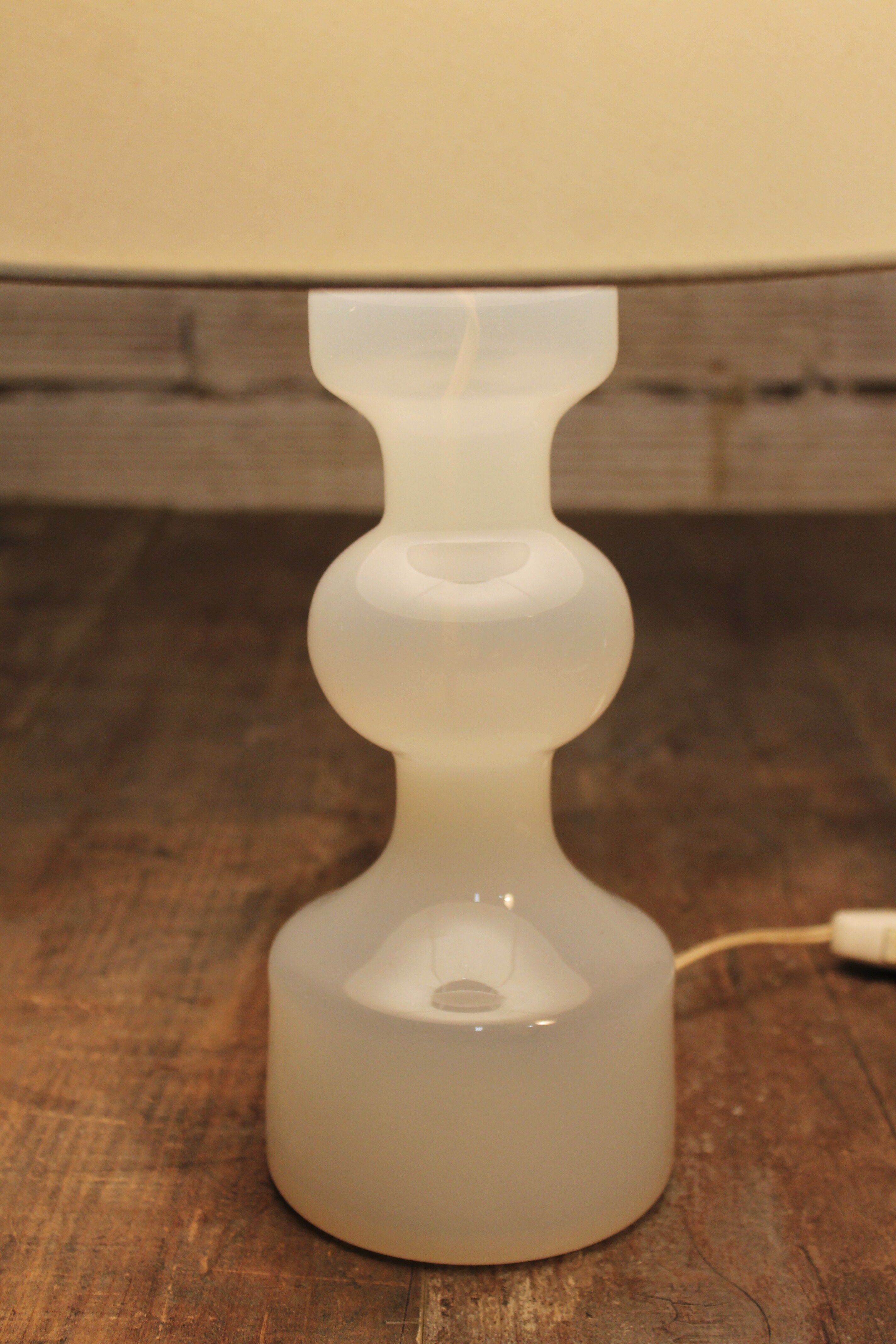 Lamp glass Italy 60s
