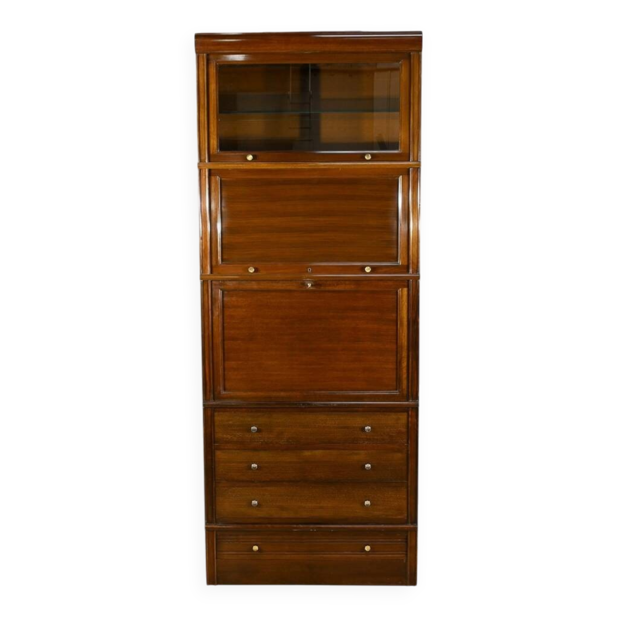 Modular Mahogany Furniture, Maison Martin Dupuis – 1970